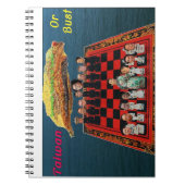 Carnet Taïwan ou un buste (Devant)