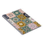 Carnet Talavera Indian : Patchwork, Ethnic Mosaic. (Côté Droit)