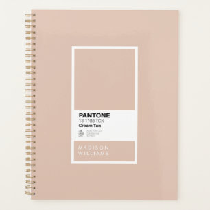 Carnet Tan Cream Personnalisé Pékin souple perso