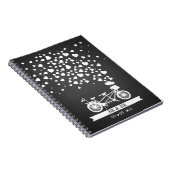 Carnet tandem en bois de planificateur de livre (Côté Droit)