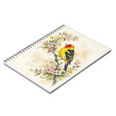 Carnet Tangara à tête rouge (Côté gauche)
