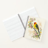 Carnet Tangara à tête rouge (Intérieur)
