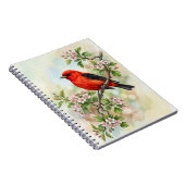 Carnet Tangara écarlate (Côté Droit)