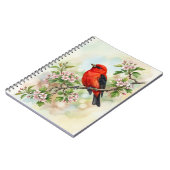 Carnet Tangara écarlate (Côté gauche)