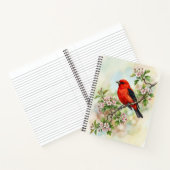 Carnet Tangara écarlate (Intérieur)