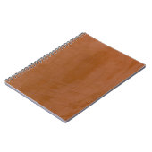 Carnet Tangérine solide (Côté gauche)