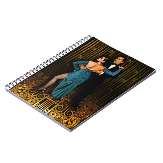 Carnet Tango Argentin Deco (Côté gauche)