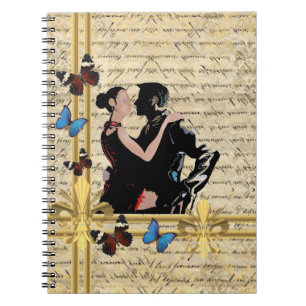Carnet tango vintage