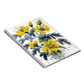 Carnet Tansy - Watercolor flowers (Côté Droit)