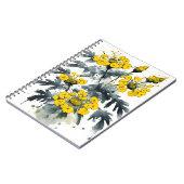 Carnet Tansy - Watercolor flowers (Côté gauche)