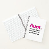 Carnet Tante Citation Tante (Intérieur)