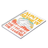 Carnet Tante Et Nephew La Légende Et L'Héritage (Côté gauche)