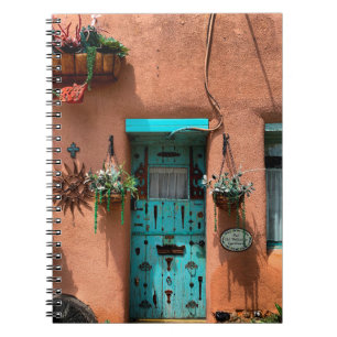 Carnet Taos Adobe Blue Door Photo