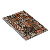 Carnet Tapa hawaïen : Patchwork tribal (Côté Droit)
