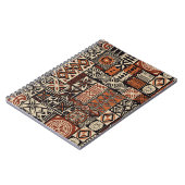 Carnet Tapa hawaïen : Patchwork tribal (Côté gauche)