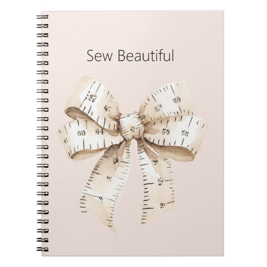 Carnet Tape Measure Bow (Devant)