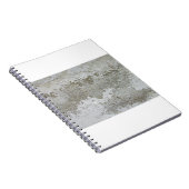 Carnet Tapis blanc et brun (Côté Droit)