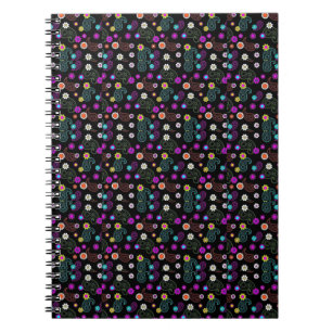 Carnet tapis de bureau élégance florale - dessin botaniqu