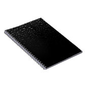 Carnet Tapis de la zone florale noire et blanche (Côté Droit)