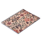 Carnet Tapis oriental à fleurs (Côté gauche)
