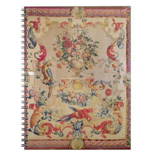 Carnet Tapisserie dans le style rococo tôt avec le