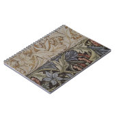 Carnet Tapisserie de Jacinthe de William Morris Botanique (Côté gauche)