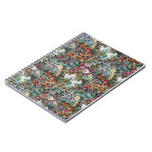 Carnet Tapisserie florale (Côté gauche)