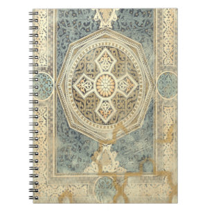 Carnet Tapisserie ornementale avec le dessin géométrique