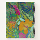 Carnet Tapisserie tropicale II (Dos)