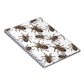 Carnet Tarantula sur blanc (Côté Droit)