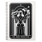 Carnet Tarot Haute Prêtesse Femme Mauvaise Mauvaise Mauva (Devant)