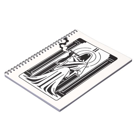 Carnet Tarot High Prestess Weight Fumer Occulte (Côté gauche)