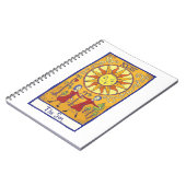 Carnet Tarot Le Soleil (Côté gauche)