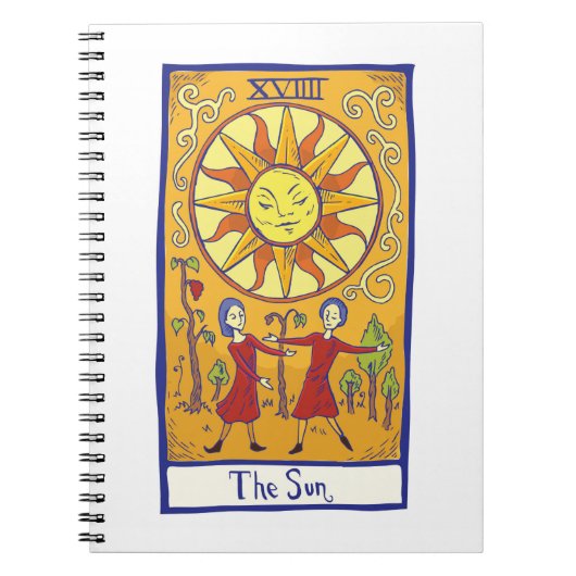 Carnet Tarot Le Soleil (Devant)