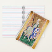 CARNET TAROTS ANCIENS, CHEVALIER ET MAÏS D'ÉPÉE (À l'intérieur)