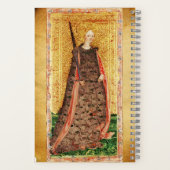 CARNET TAROTS ANCIENS, CHEVALIER ET MAÏS D'ÉPÉE (Verso)
