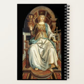 CARNET TAROTS ANCIENS / JUSTICE ET FOI (Verso)