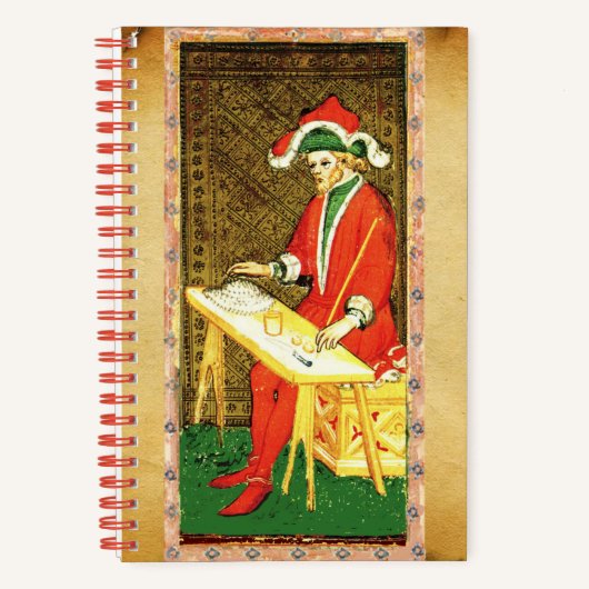 CARNET TAROTS ANCIENS / TAROT MAGICIEN ET AMOUREUX (Recto)
