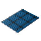 Carnet Tartan Bleu Ramsay Écossais (Côté gauche)