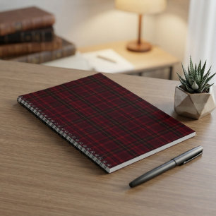 Carnet Tartan Bourguignon Élégant
