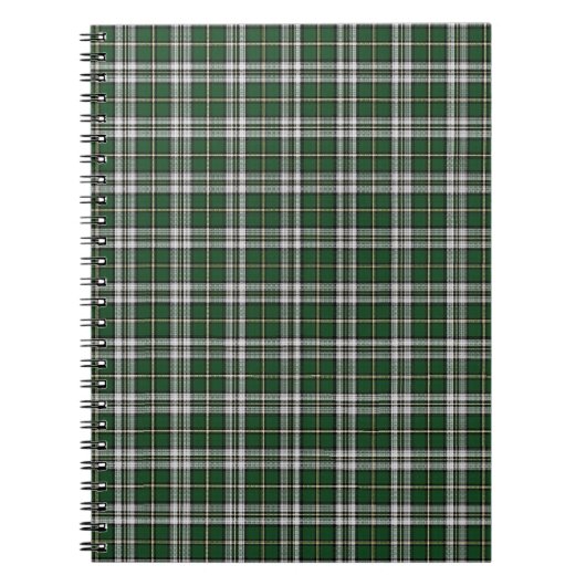 Carnet Tartan breton du cap vert (Devant)