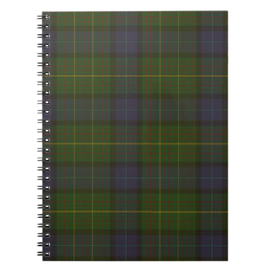 Carnet tartan californien (Devant)