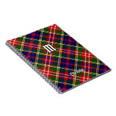 Carnet Tartan Clan Christie (Côté Droit)
