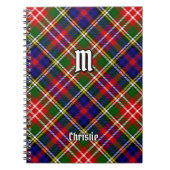Carnet Tartan Clan Christie (Devant)