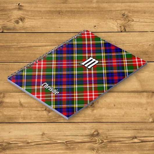 Carnet Tartan Clan Christie
