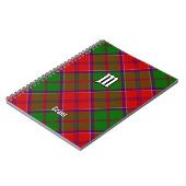 Carnet Tartan Clan Grant (Côté gauche)