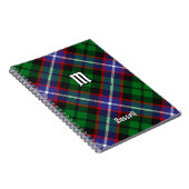 Carnet Tartan Clan Russell (Côté Droit)