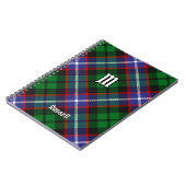Carnet Tartan Clan Russell (Côté gauche)