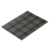 Carnet Tartan de famille de clan d'Anderson (Côté gauche)