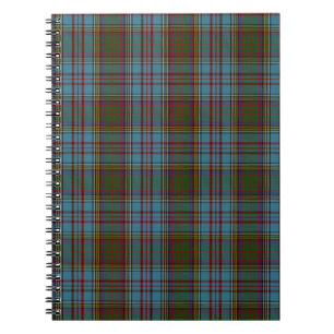 Carnet Tartan de famille de clan d'Anderson